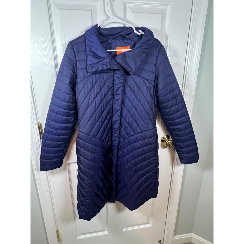 Merrell M-Select DRY Puffer Coat Navy Blue 3M Thinsulate Platinum Long Jacket-70